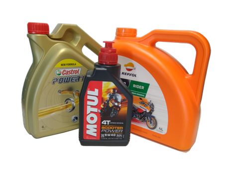 Un modo eficaz de cuidar tu moto es utilizar un aceite o lubricante adecuado